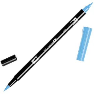 Comparateur de prix : Tombow : Double mélange brosse feutre : bleu paon