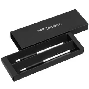 Comparateur de prix : Tombow kit de stylos zoom 707 de luxe blanc noir plz-211-3