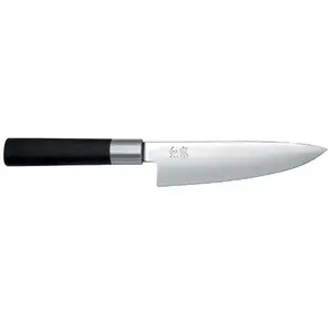 Comparateur de prix : Couteau de chef Wasabi Black 15cm - Kai - Noir - Acier
