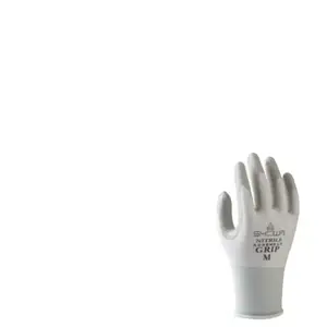 Comparateur de prix : SHOWA 370, Enduction de Nitrile, Grip polyvalent, Blanc/gris, 7/M