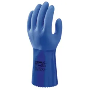 Comparateur de prix : showa Gant de protection chimique PVC 300 mm, 660,Taille 9