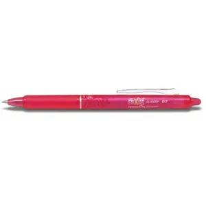 Comparateur de prix : Pilot Roller encre gel effaçable - FRIXION - Clicker - Rétractable - 0.7mm - Rose