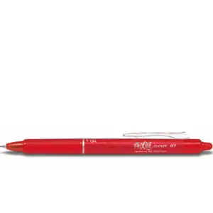 Comparateur de prix : PILOT Lot de 6 Stylos roller rétractable Frixion Ball Clicker 0,7 Rouge