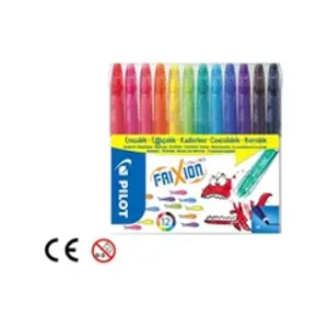 Comparateur de prix : Feutres de coloriage effaçable PILOT Frixion Colors x12 - Coloris assortis