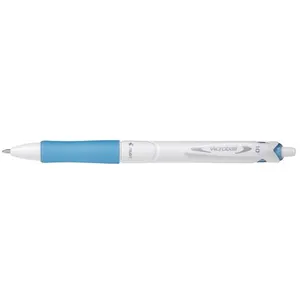 Stylo bille Pilot Acroball Pure white BeGreen pointe moyenne Turquoise pas cher