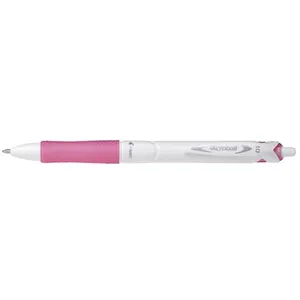 Pilot Stylo bille rétractable Grip ACROBALL PURE WHITE 1.0 Trait 0,4 mm Rose pas cher