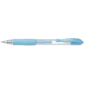 Pilot Stylo Bille à Encre Gel G2 07 Pastel Bleu Pastel pas cher