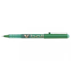 PILOT 10135 Roller V-Ball encre liquide pointe coniqueVert, 1,0 mm pas cher