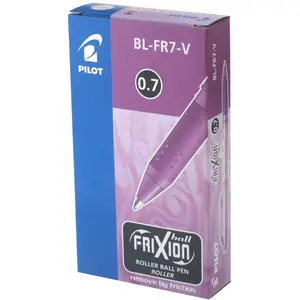 Pilot Frixion Lot de 12 Stylo à bille - Encre gel Violet