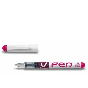 Comparateur de prix : Stylo plume jetable V-Pen - Pilot - Rose - Pointe fine 0,4mm