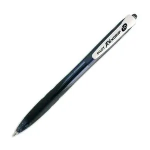 Comparateur de prix : Pilot Lot de 3 Stylos à bille REXGRIP BEGREEN Pointe Moyenne 1.0 Noir