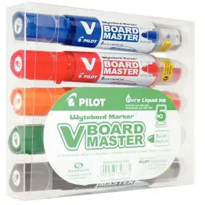 Comparateur de prix : Pilot - Marqueur Pour Tableau Blanc V-board Master - Boite De 5