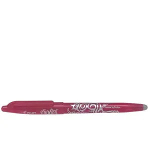 Comparateur de prix : Stylo roller - FRIXION - Rose - Encre gel effaçable - Bille 0,7mm - Écriture moyenne