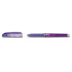 PILOT Lot de 3 Stylos roller FriXion Point 0,5 Violet pas cher