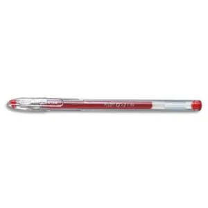 Comparateur de prix : PILOT Lot de 6 Stylos gel G-1 point fine 0,5mm tracé 0,3mm rouge