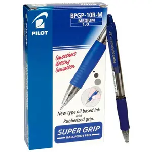 Comparateur de prix : Stylo PILOT SUPER GRIP bleu