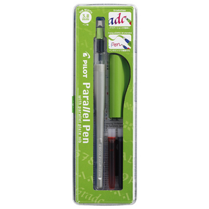 Comparateur de prix : Pilot Stylo plume calligraphique Parallel Pen, Vert larg