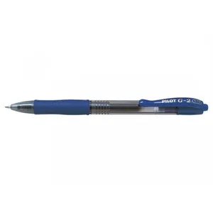 PILOT Stylo Roller encre Gel G2 10 Pointe Large 1 mm Bleu pas cher