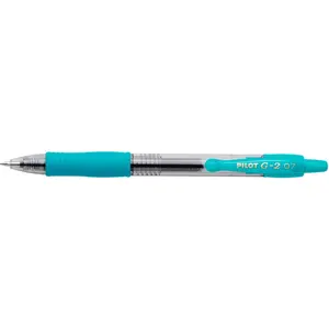 Comparateur de prix : Pilot Ecriture Stylo Bille Encre Gel Rétractable G-2 Moyen Turquoise