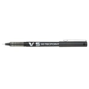 Comparateur de prix : PILOT Lot de 3 Stylos roller Hi-Tecpoint V5 Encre liquide Pte Fine Noir