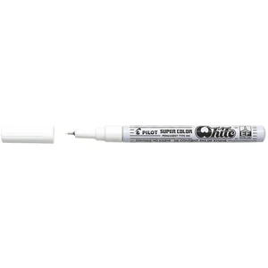 Comparateur de prix : SUPER COLOR Marqueur PERMANENT Pointe EXTRA FINE (Blanc) PILOT