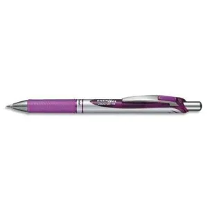 Comparateur de prix : Pentel Pentel Roller Energel Rétractable Pointe Moyenne Coloris Violet Bl77-V