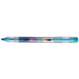 Uni-ball Promark Surligneur pointe biseautée BleuVendu paramazon