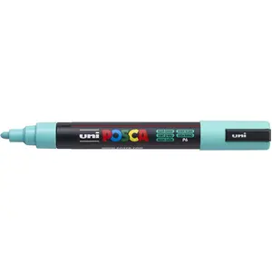 Comparateur de prix : UNI-BALL Uni Posca PC-5 M type de pointe Vert 1Pezzo (les) surligneur
