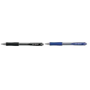 Comparateur de prix : uni-ball SN100/14 B Laknock Stylo à bille rétractable Bleu Extra large