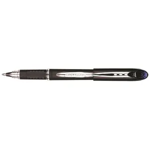 Comparateur de prix : UNI-BALL Lot de 3 Rollers encre Jetstream SX210 grip pointe moyenne 1mm bleu