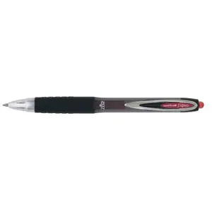 uni-ball 142221 - Roller à encre gel Signo UMN-207, 0,4 mm, rouge, 1 pièce pas cher
