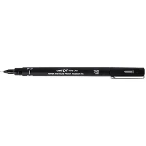 Uni-Ball Lot de 12 stylos avec pointe 0,05 mm Noir