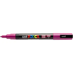 Comparateur de prix : Posca Marqueur PC-3M Pointe conique Fine 0.9-1.3 mm Rose Fuchsia