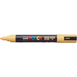 Comparateur de prix : POSCA Marqueur PC-5M Pointe conique Moyenne 1.8-2.5 mm Abricot