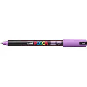 Comparateur de prix : uni-ball Marqueur Uni Posca 181738 - Pointe extra fine - 0,7 mm - Lavande - Violet
