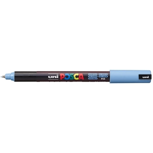 Comparateur de prix : uni-ball Marqueur Uni Posca 181741 - Pointe extra fine - 0,7 mm - Bleu glacier