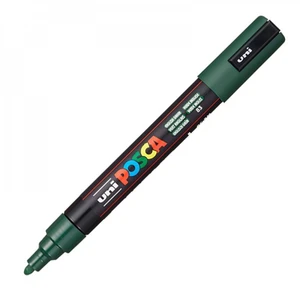 Uni-Ball Marqueur Pointe Moyenne 1.8-2.5 mm - Vert Anglais - POSCA pas cher