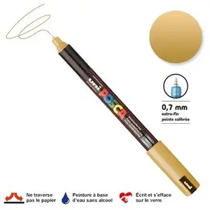 Comparateur de prix : POSCA Marqueur Pointe Calibrée Extra-Fine Or