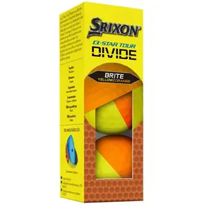 Boite de 12 balles de Golf Srixon Q-Star Tour DIVIDE New pas cher