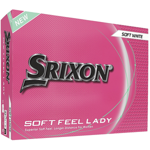 Comparateur de prix : Srixon Balles de golf femme Dunlop SRX Soft Feel (x12) Blanc TU 10352307