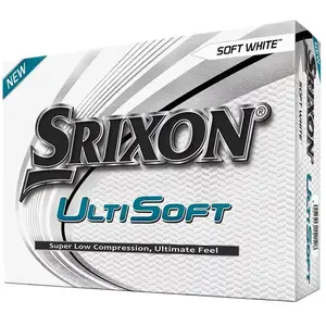 Balles de golf Srixon Ultisoft 3 2021 (x12) Blanc TU 10299478 pas cher