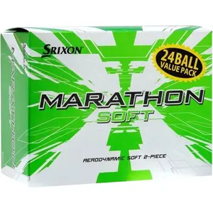 Srixon Balles de golf Marathon Soft - Lot de 24, blanc pas cher