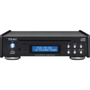 Comparateur de prix : Lecteur de CD - TEAC - PD-301DAB-X - Noir - Garantie originale - Compatible CD-R/CD-RW