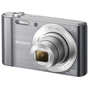 Appareil photo numérique compact SONY DSC-W810 - CCD 20 MP Zoom 6x - Gris pas cher