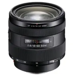 Objectif reflex Sony DT 16 - 50 mm f/2.8 pas cher