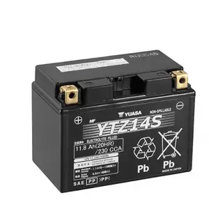 Comparateur de prix : YUASA batterie moto 12V -11.2Ah - YTZ14S