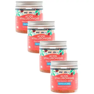 Compléments alimentaires gummies Acide Hyaluronique sans sucres - Cure 12 semaines                                - Mium Lab ex Les Miraculeux pas cher