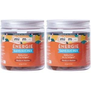 Compléments alimentaires gummies Energie sans sucres - Cure 6 semaines                                - Mium Lab ex Les Miraculeux