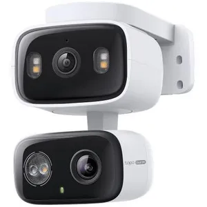 Tapo C246D Caméra de Surveillance WiFi extérieure avec Double Objectif...