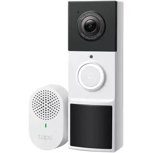 TP-Link - Visiophone - Tapo TD21 - Wi-Fi 2K IP65 pas cher